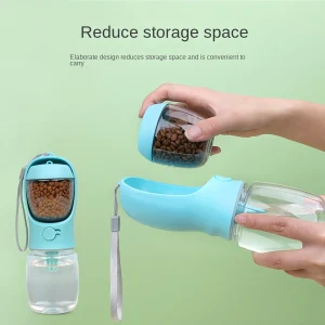 Portable Pet Water Bottle and Storage Food