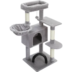 Cat Tree with Toy Tower condo for Indoor