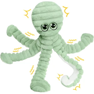 Octopus Pet Grinding Teeth Squeaky Plush Toy