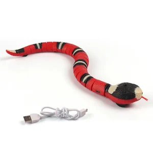 Cat Interactive Smart Sensing Snake Tease Toy