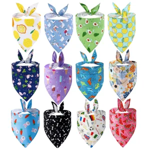 Dog Bandana Fruit Floral Spring